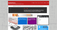 Desktop Screenshot of homemicro.co.uk